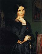 Hippolyte Flandrin Portrait of Madame Flandrin France oil painting artist